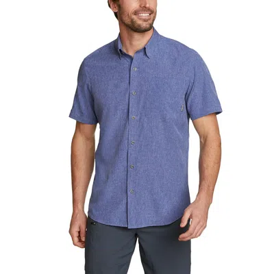 Eddie Bauer Men's Treadway Short-sleeve Shirt In Blue
