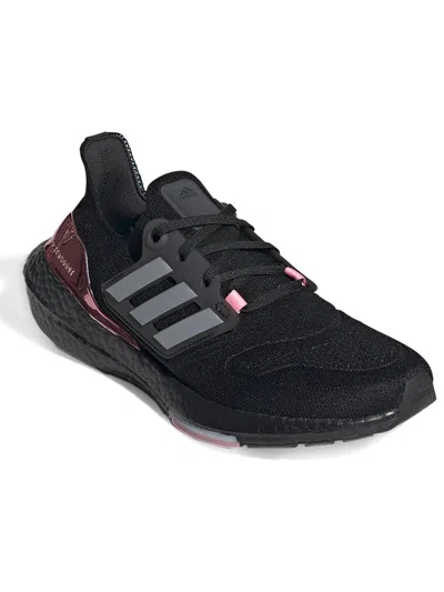 Adidas Originals Ultraboost 22 W Womens Metallic Fitness Running & Training Shoes In Black