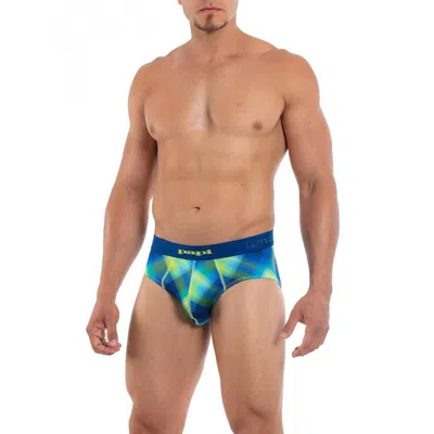 Papi Summer Retreat Brief In Lime Punch In Blue