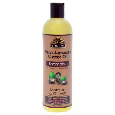 Okay Black Jamaican Castor Oil Shampoo By  For Unisex - 12 oz Shampoo