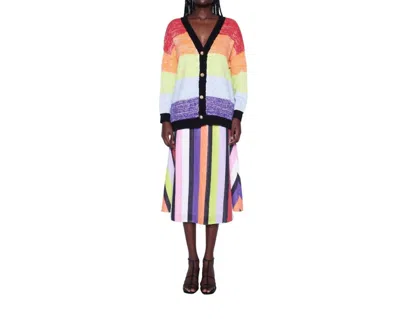 Olivia Rubin Mika Sweater In Rainbow In Multi