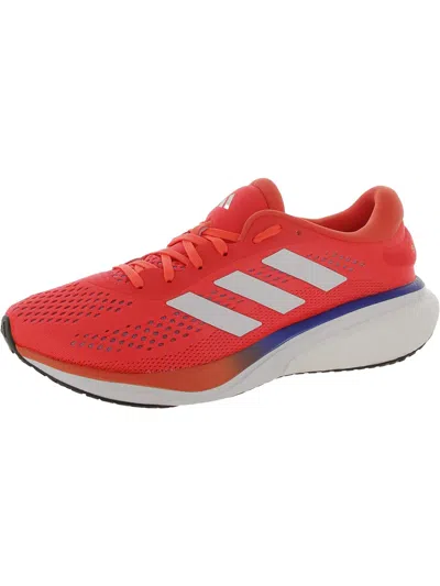 Adidas Originals Supernova 2 Mens Fitness Workout Running & Training Shoes In Red