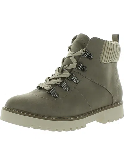 Cliffs By White Mountain Connie Womens Upper Textile Synthetic Winter & Snow Boots In Beige