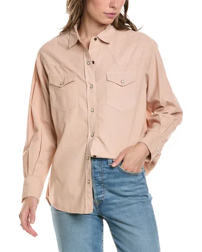 The Great The Heritage Shirt In Beige