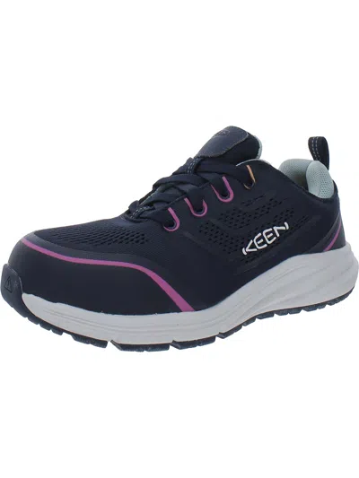 Keen Minneapolis Womens Carbon Fiber Toe Electrical Hazard Work & Safety Shoes In Purple