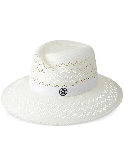 Maison Michel Virginie Sun Hat In White