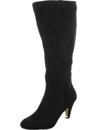 Bella Vita Corrine Plua Womens Zipper Knee-high Boots In Black
