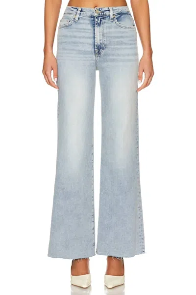 7 For All Mankind Ultra High-rise Jo Jeans In Blue