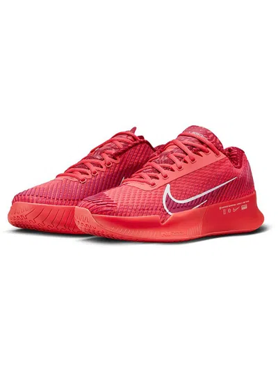 Nike Zoom Vapor 11 Hc Womens Performance Tennis Running & Training Shoes In Red