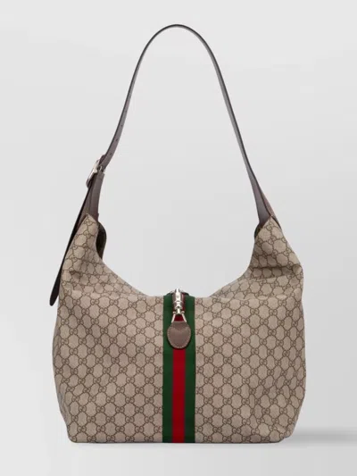 Gucci Small Leather Jackie 1961 Shoulder Bag In Neutrals