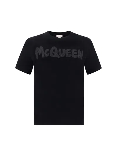 Alexander Mcqueen Men T-shirt In Multicolor