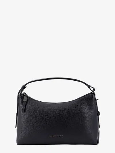 Brunello Cucinelli Woman Shoulder Bag Woman Black Shoulder Bags
