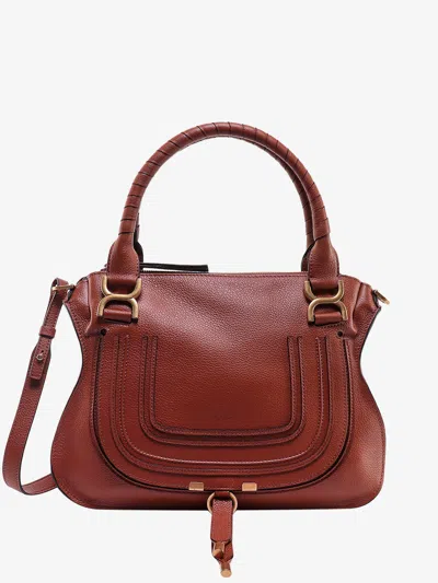 Chloé Chloe' Woman Marcie Woman Brown Handbags
