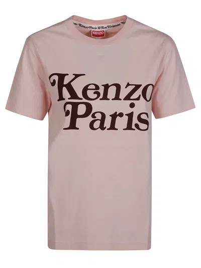 Kenzo Loose T-shirt In Pink