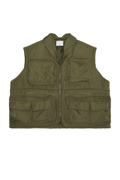 Reebok Hed Mayner Vest Army In Green