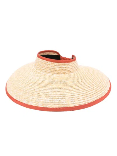 Borsalino Braided-straw Sun Hat In Brown