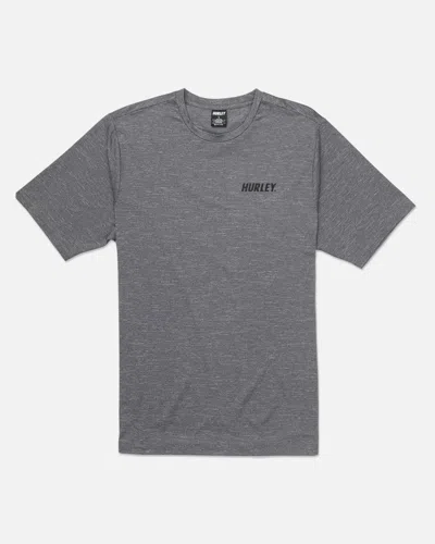 United Legwear Men's H2o-dri Outback Short Sleeve T-shirt In Dark Stone Grey