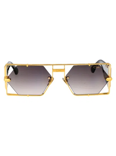 Cazal Sunglasses In 001 Gold Black