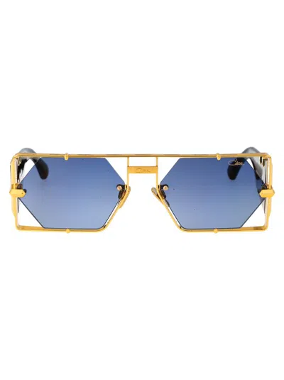 Cazal Sunglasses In 002 Gold Havana
