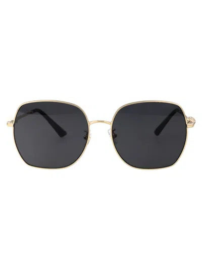 Jimmy Choo Sunglasses In 300687 Pale Gold