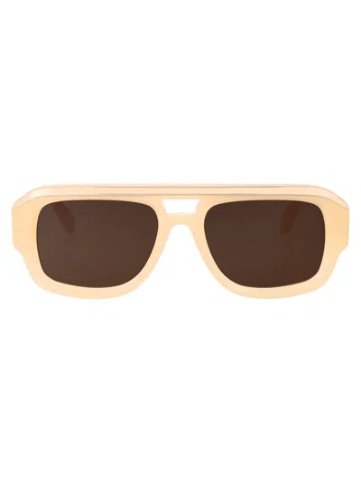 Palm Angels Sunglasses In Neutral