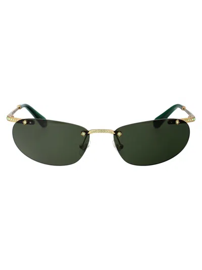 Swarovski Sunglasses In 402471 Matte Gold