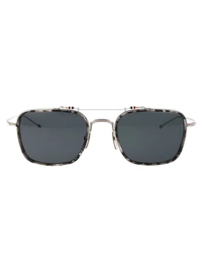 Thom Browne Sunglasses In 020 Dark Grey