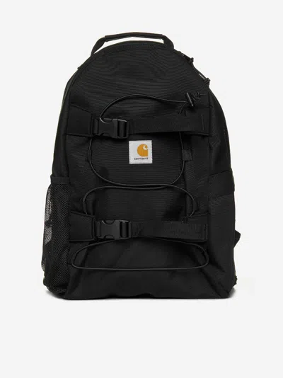 Carhartt Kickflip Canvas Backpack In Black