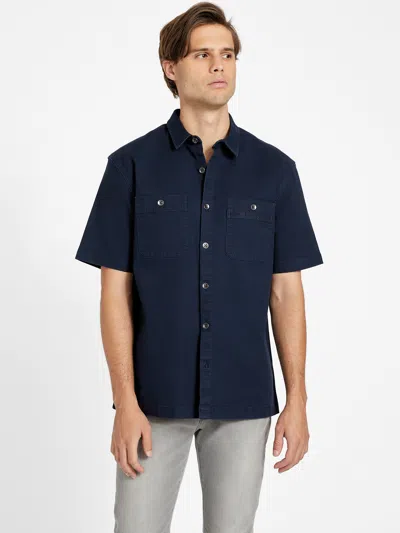 Guess Factory Arden Pocket Shirt In Multi