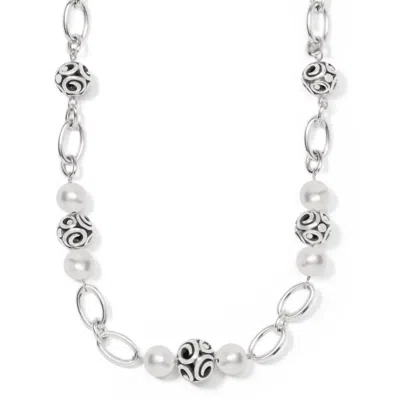 Brighton Women's Contempo Sphere Short Necklace In Silver