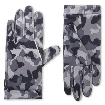 Isotoner Men's Recycled Modern Shape Stretch Glove In Black Camo