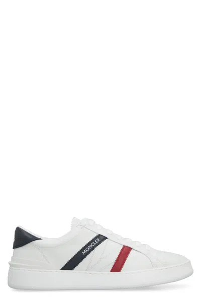 Moncler Monaco M Low Top Sneakers In White