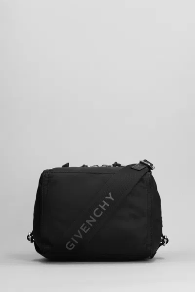 Givenchy Pandora Bag S Shoulder Bag In Black Polyamide