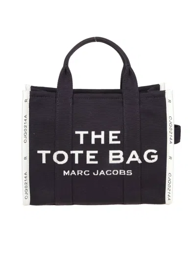Marc Jacobs The Small Tote In Black Jacquard