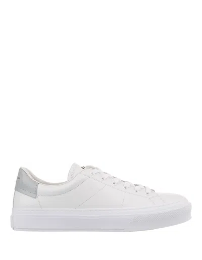 Givenchy White City Sport Sneakers In 117-white/grey