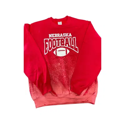 Sorelle Collegiate Bleach Splatter Sweatshirt In Nebraska In Multi
