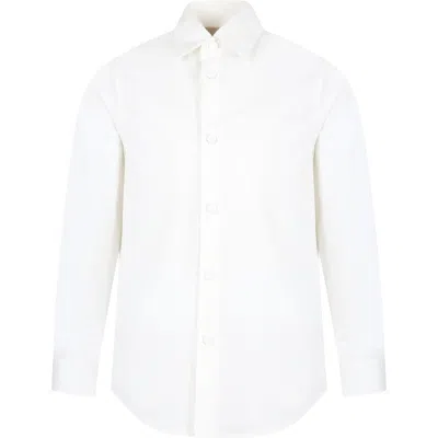 Gucci Kids' White T-shirt For Boy With Logo