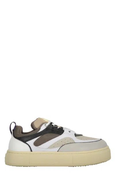Eytys Sidney Low-top Leather Sneakers In Nude