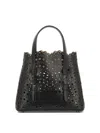 Alaïa Women's Mina 20 Leather Bag In Black