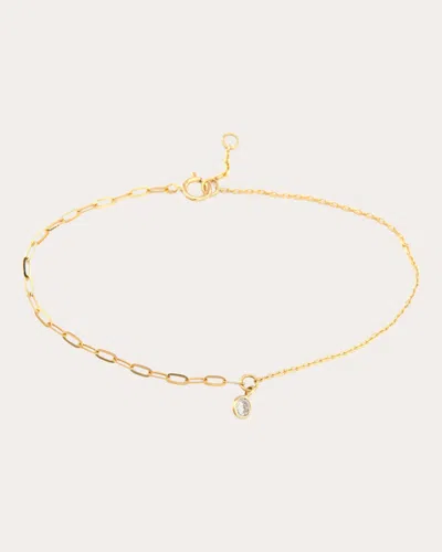 Yi Collection Women's Champagne Diamond Duo Bracelet In Gold