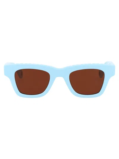 Jacquemus Les Lunettes Nocio Sunglasses In Blue,brown