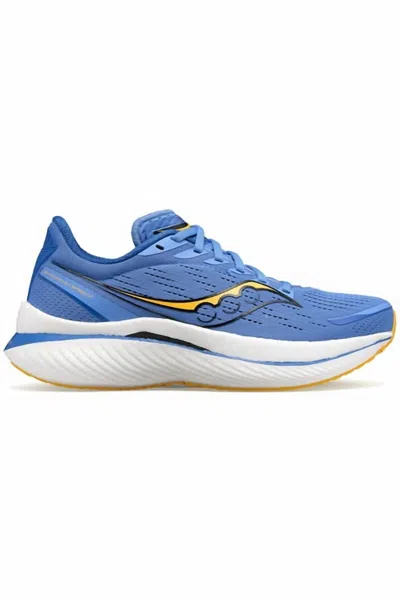 Saucony Women's Endorphin Speed 3 Running Shoes In Horizon/gold In Blue