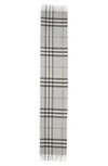 BURBERRY GIANT ICON CHECK CASHMERE SCARF,3826554