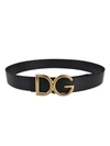 DOLCE & GABBANA LOGO BUCKLE BELT,8142211