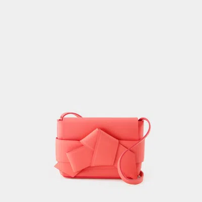 Acne Studios Musubi Wallet On Chain In Pink