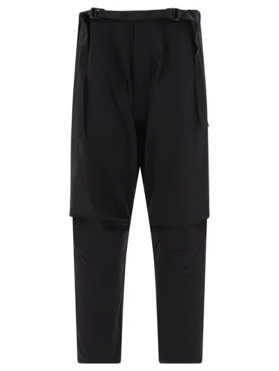 Acronym Water-repellent Men's Trousers For Ultimate Comfort And Style In Black