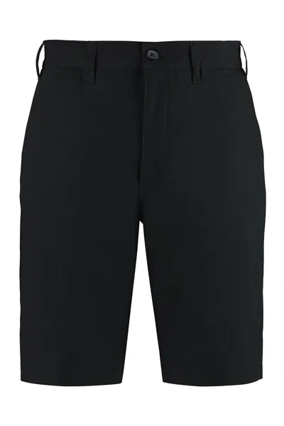 Alexander Mcqueen Men's Black Cotton Shorts