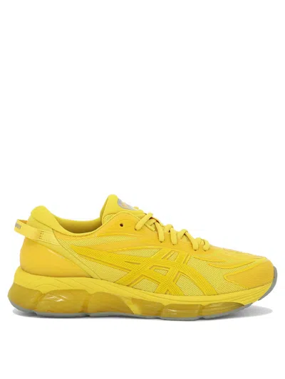 Asics Men's Yellow Synthetic Fiber Sneakers For Ss24