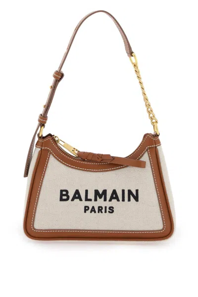 Balmain Luxurious B-army Shoulder Handbag For Women In Maroon
