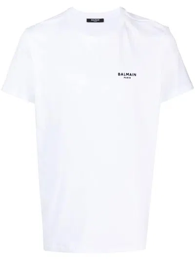Balmain Logo-print T-shirt In Black